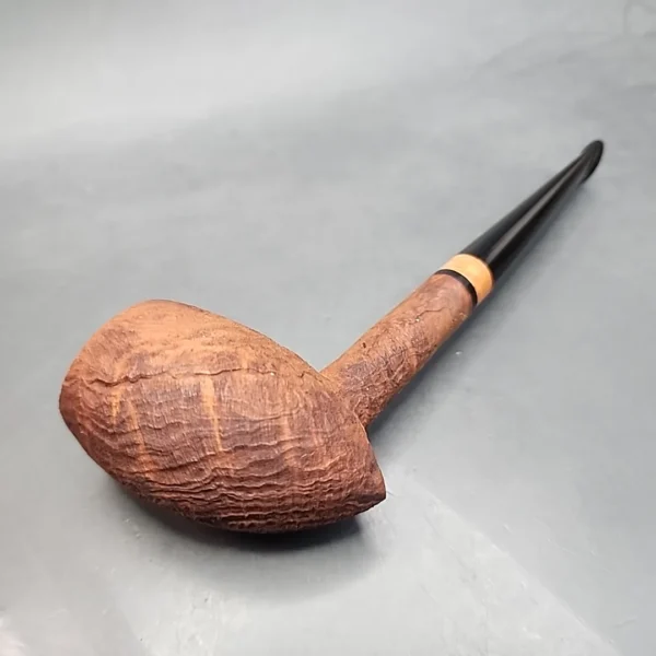 Pipe Tristan Sandblasted Cutty Handmade Briar Pipe, France [SOLD OUT] - Image 9