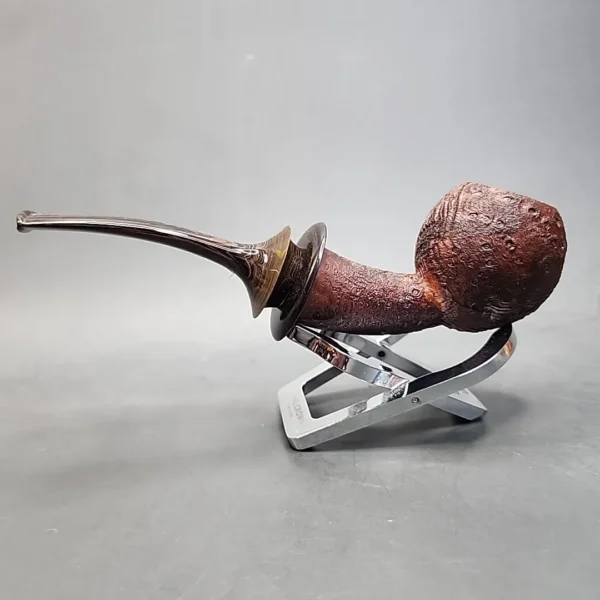 Pipe Tristan Sandblasted Apple Handmade Briar Pipe [SOLD OUT] - Image 8