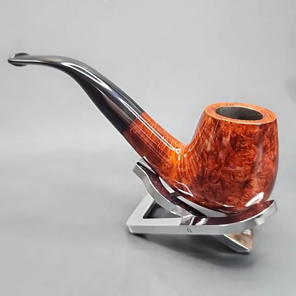 Viking Classic Smooth Bent Brandy Estate Briar Pipe, Unsmoked [SOLD OUT] - Image 9