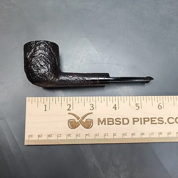 Pre-Republic Peterson's Flat Grip Sandblasted Estate Briar Pipe, Ii - Image 9