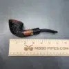 No Name Partially Rusticated Bent Dublin Estate Briar Pipe, Unsmoked [SOLD OUT] - Image 9
