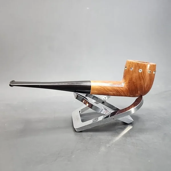 Mastercraft Handmade Smooth Straight Billiard Estate Briar Pipe, Unsmoked - Image 9
