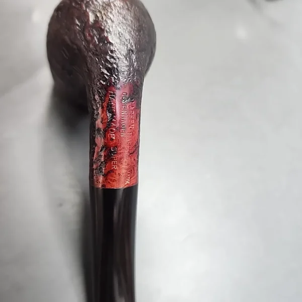 WO Larsen Super Sandblasted Bent Egg Estate Briar Pipe [SOLD OUT] - Image 9