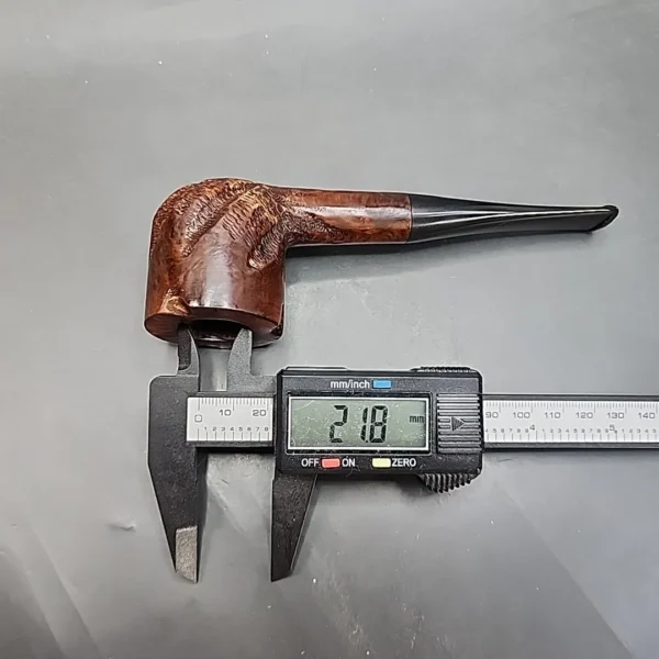 Custombilt Partially Rusticated Straight Pot Estate Briar Pipe [SOLD OUT] - Image 10