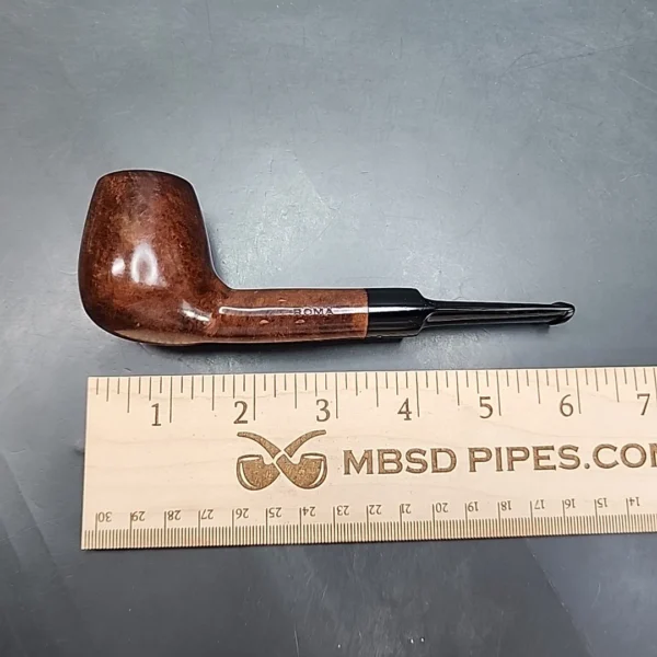 Roma Smooth Straight Brandy Estate Briar Pipe, Unsmoked [SOLD OUT] - Image 10