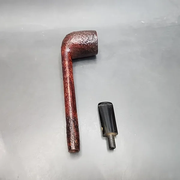 Orlik De Luxe Sandblasted Canadian Estate Briar Pipe - Image 10