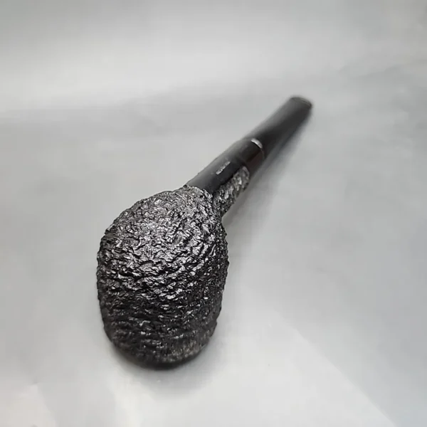 Peterson's Drymeer Sandblasted Straight Pot Estate Briar Pipe, Meerschaum Lined [SOLD OUT] - Image 10