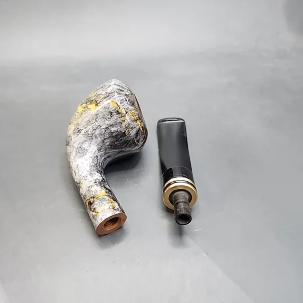 Chacom Manet Smooth Bent Rhodesian Estate Briar Pipe [SOLD OUT] - Image 10