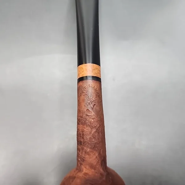 Pipe Tristan Sandblasted Cutty Handmade Briar Pipe, France [SOLD OUT] - Image 10
