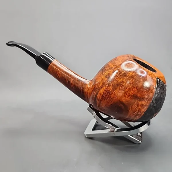 Bjarne Handmade Magnum Bent Apple Estate Briar Pipe, Unsmoked [SOLD OUT] - Image 10