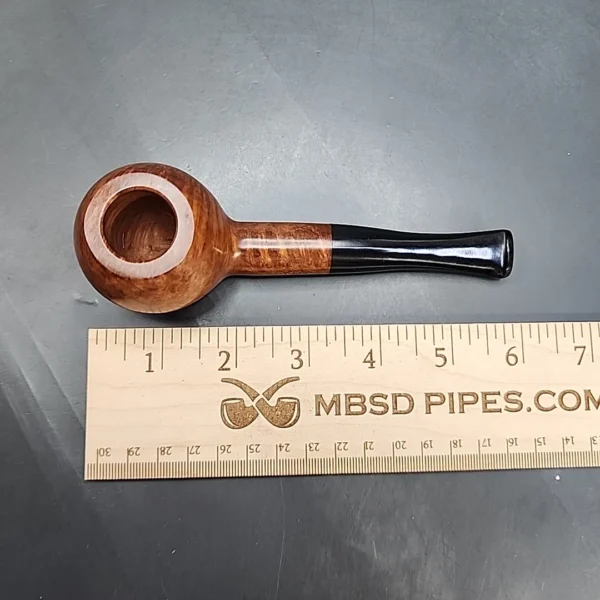 Roma Smooth Straight Author Estate Briar Pipe, Unsmoked [SOLD OUT] - Image 10