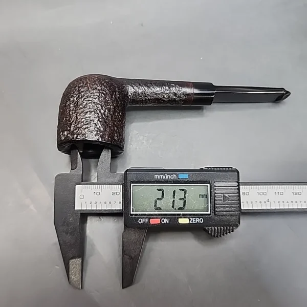 Pre-Republic Peterson's Flat Grip Sandblasted Estate Briar Pipe, Ii - Image 10