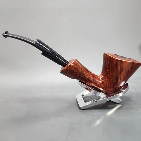 Ascorti Smooth Bent Dublin Estate Briar Pipe, Unsmoked [SOLD OUT] - Image 10