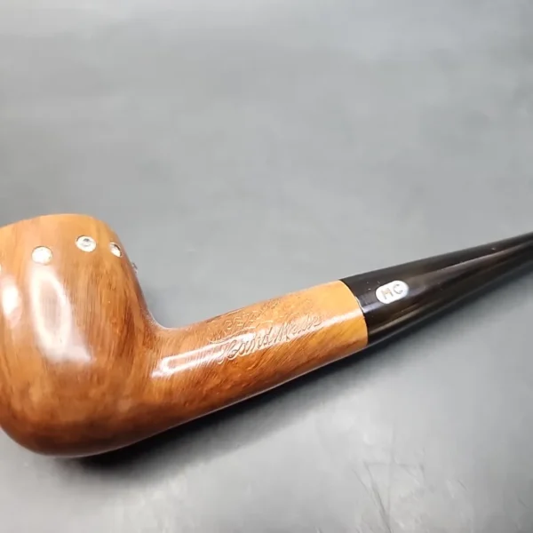 Mastercraft Handmade Smooth Straight Billiard Estate Briar Pipe, Unsmoked - Image 10
