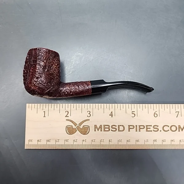 Ashton Pebble Grain 19 XX, Sandblasted Panel Estate Briar Pipe [SOLD OUT] - Image 10