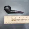 Sean Reum Black Sandblasted Acorn Handmade Briar Pipe, New - Image 11