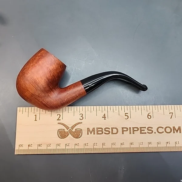 Barontini Amaretto Smooth Bent Billiard Estate Briar Pipe, Italian Estates [SOLD OUT] - Image 11