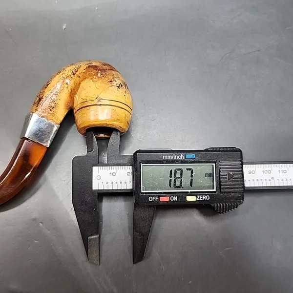 Antique Oom Paul Block Meerschaum Pipe [SOLD OUT] - Image 11