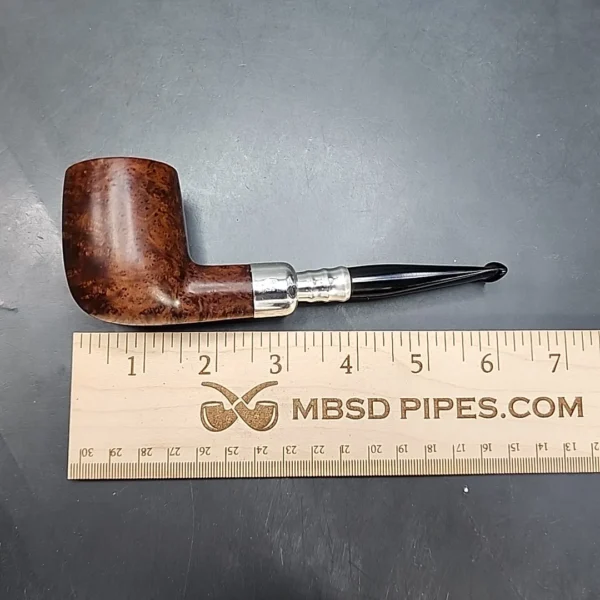 L. Wood (Les Wood, of Ferndown) Smooth Straight Billiard Spigot Estate Briar Pipe [SOLD OUT] - Image 11