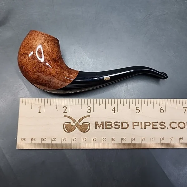 Chacom Volute Smooth Bent Estate Briar Pipe, Unsmoked [SOLD OUT] - Image 11