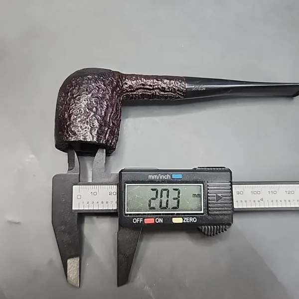 Weber Blackthorne 215, Sandblasted Straight Billiard Estate Briar Pipe [SOLD OUT] - Image 11