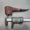 Pipe Tristan Rusticated Shape 55 Handmade Briar Pipe, France [SOLD OUT] - Image 11