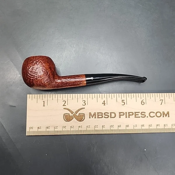Comoy's Pebble Grain 337 Sandblasted Prince Estate Briar Pipe, Unsmoked [SOLD OUT] - Image 11