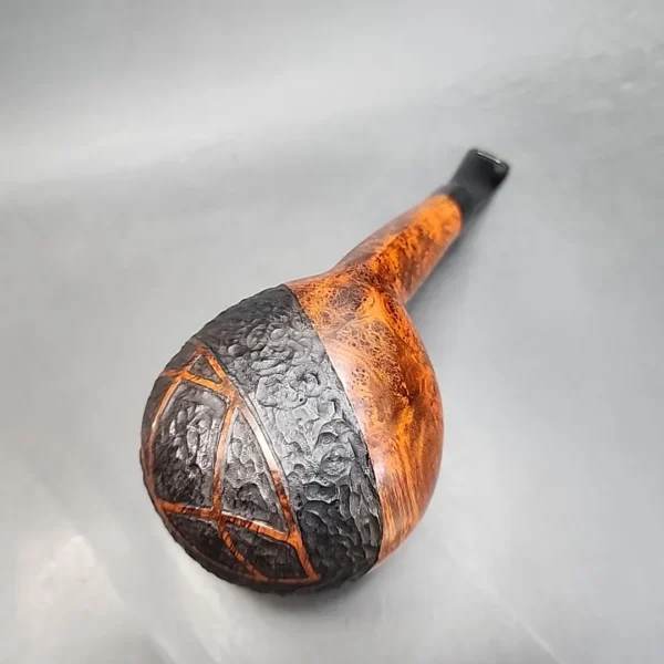 Bjarne Handmade Magnum Bent Apple Estate Briar Pipe, Unsmoked [SOLD OUT] - Image 11