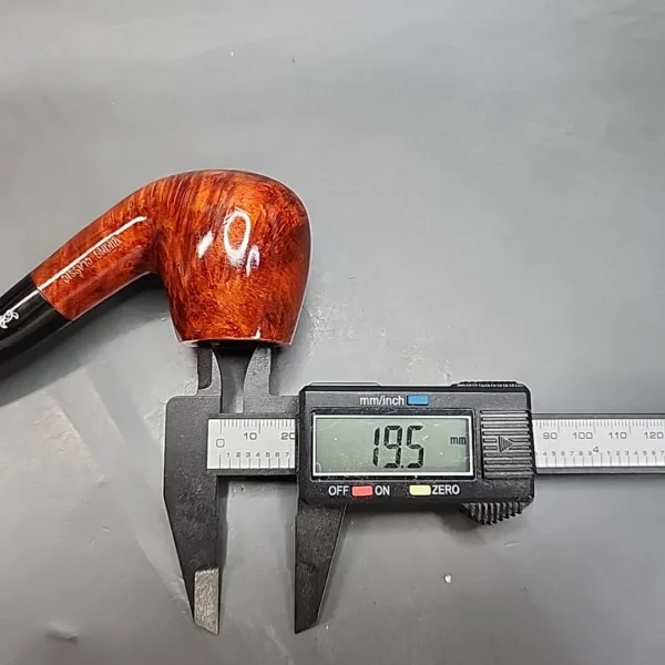 Viking Classic Smooth Bent Brandy Estate Briar Pipe, Unsmoked [SOLD OUT] - Image 11