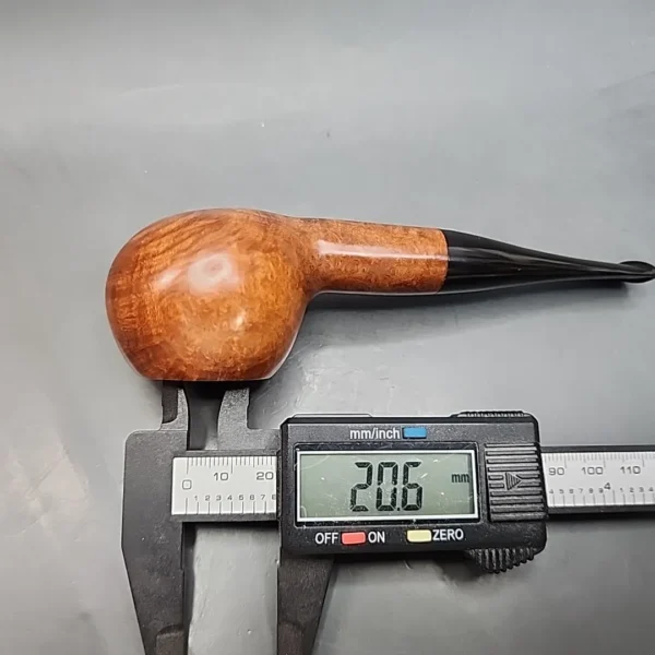 Roma Smooth Straight Author Estate Briar Pipe, Unsmoked [SOLD OUT] - Image 11