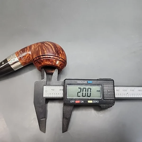 Peterson Aran 999, Smooth Rhodesian Estate Briar Pipe, P-Lip [SOLD OUT] - Image 11
