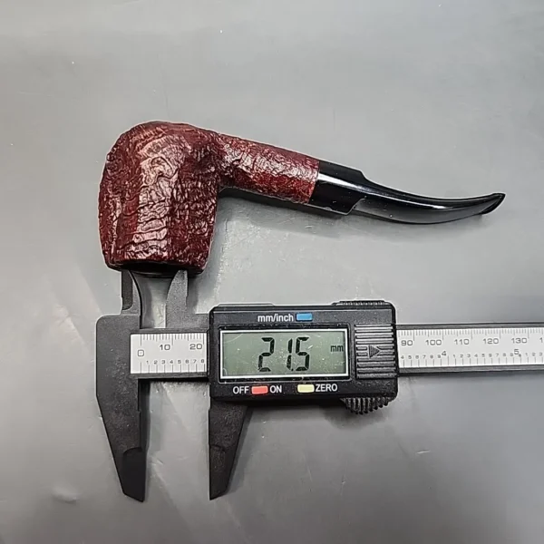 Ashton Pebble Grain 19 XX, Sandblasted Panel Estate Briar Pipe [SOLD OUT] - Image 11