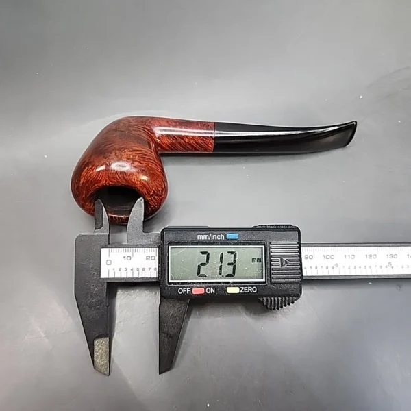 Svendborg Bark Inka 11, Handmade Smooth Dublin Estate Briar Pipe - Image 11