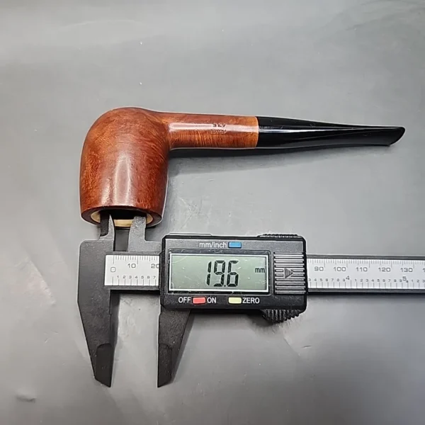 Fleur De Lis, Meerschaum Lined 135, Straight Billiard Estate Briar Pipe (GBD) - Image 11