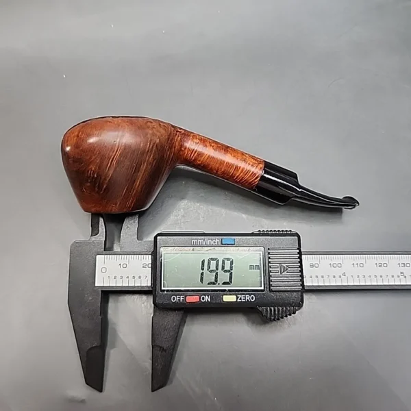 Karl Erik 2 Partially Rusticated Bent Volcano Estate Briar Pipe [SOLD OUT] - Image 11