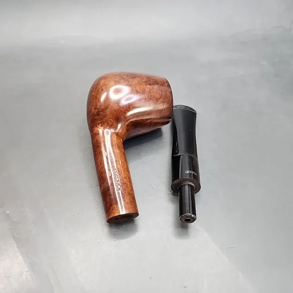 Roma Smooth Straight Brandy Estate Briar Pipe, Unsmoked [SOLD OUT] - Image 12