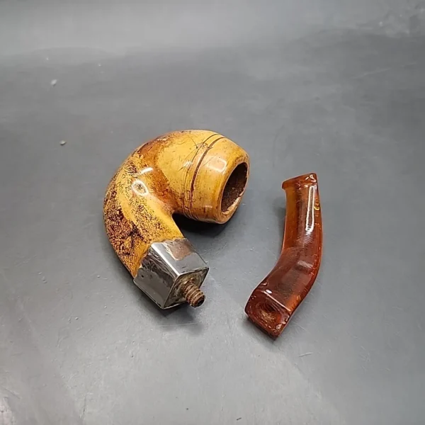 Antique Oom Paul Block Meerschaum Pipe [SOLD OUT] - Image 12