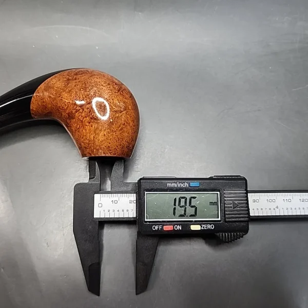 Chacom Volute Smooth Bent Estate Briar Pipe, Unsmoked [SOLD OUT] - Image 12