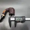 Brebbia Rocciata 600, Rusticated Oom Paul Estate Briar Pipe [SOLD OUT] - Image 12