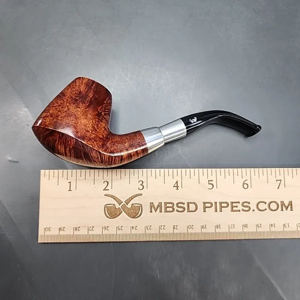 Viking Classic Smooth Bent Danish Volcano Estate Briar Pipe, Unsmoked [SOLD OUT] - Image 12