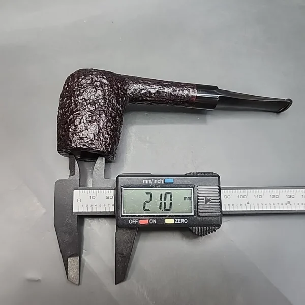 Lane Era Charatan's Make 4420X, Sandblasted Straight Billiard Estate Briar Pipe [SOLD OUT] - Image 12