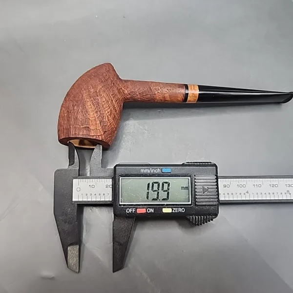 Pipe Tristan Sandblasted Cutty Handmade Briar Pipe, France [SOLD OUT] - Image 12