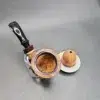 Karim Smooth Calabash Handmade Briar Pipe, New [SOLD OUT] - Image 12