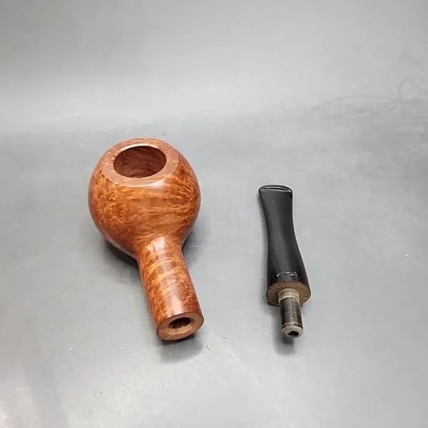 Roma Smooth Straight Author Estate Briar Pipe, Unsmoked [SOLD OUT] - Image 12