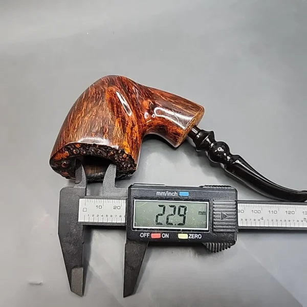 Erik Nording Handmade 3, Smooth Freehand Estate Briar Pipe [SOLD OUT] - Image 12