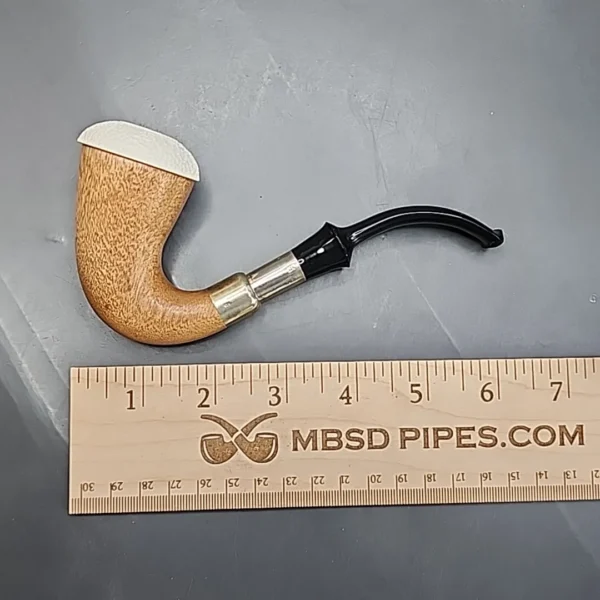 Block Meerschaum and Silver Calabash Pipe, New [SOLD OUT] - Image 12
