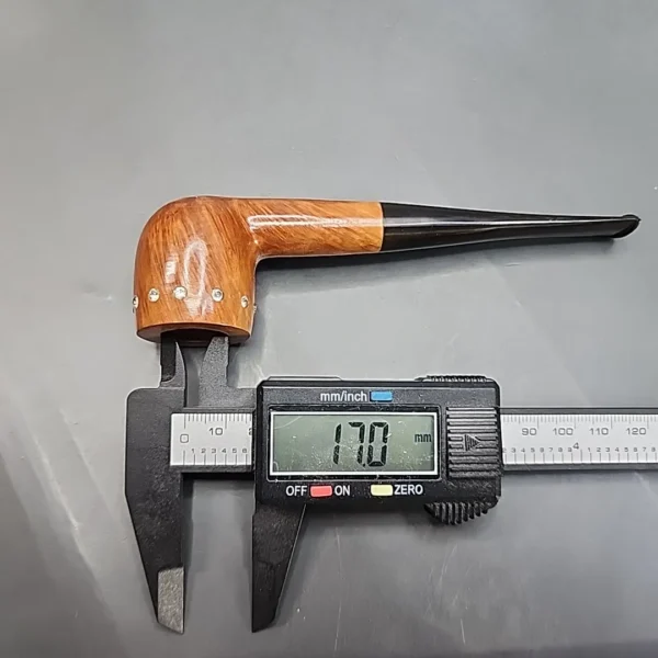 Mastercraft Handmade Smooth Straight Billiard Estate Briar Pipe, Unsmoked - Image 12
