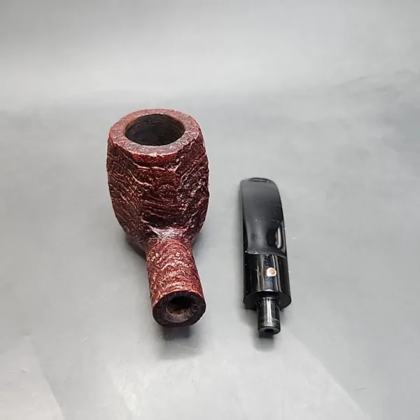 Ashton Pebble Grain 19 XX, Sandblasted Panel Estate Briar Pipe [SOLD OUT] - Image 12