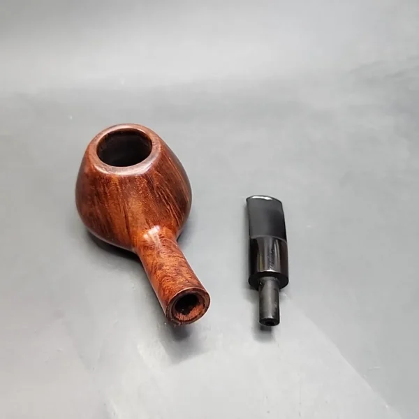 Karl Erik 2 Partially Rusticated Bent Volcano Estate Briar Pipe [SOLD OUT] - Image 12