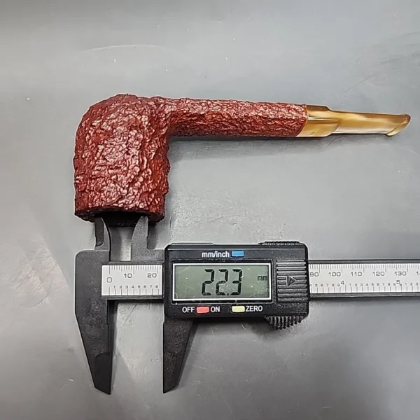 Savinelli Estella 815 EX Rusticated Canadian Estate Briar Pipe [SOLD OUT] - Image 12